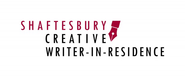 Shaftesbury Creative Writer-in-Residence with image of pen tip on the side of writing