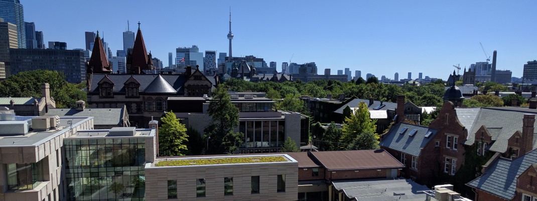 Vic college aerial view