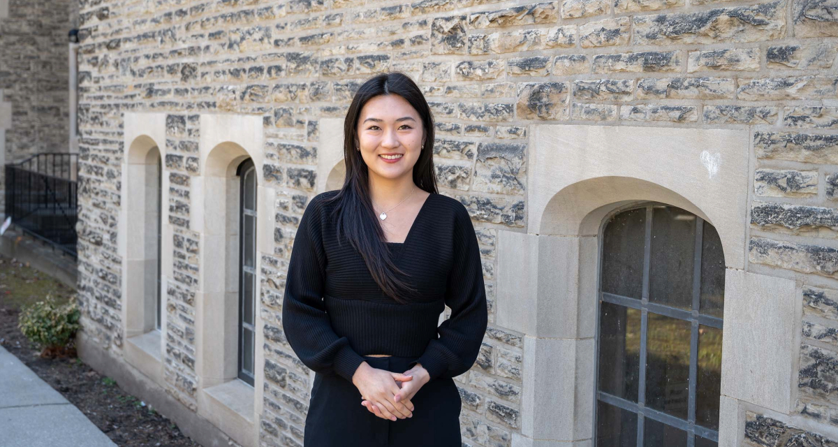 Maggie Chen at Victoria Univeristy.